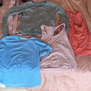 lululemon athletica women’s workout tops